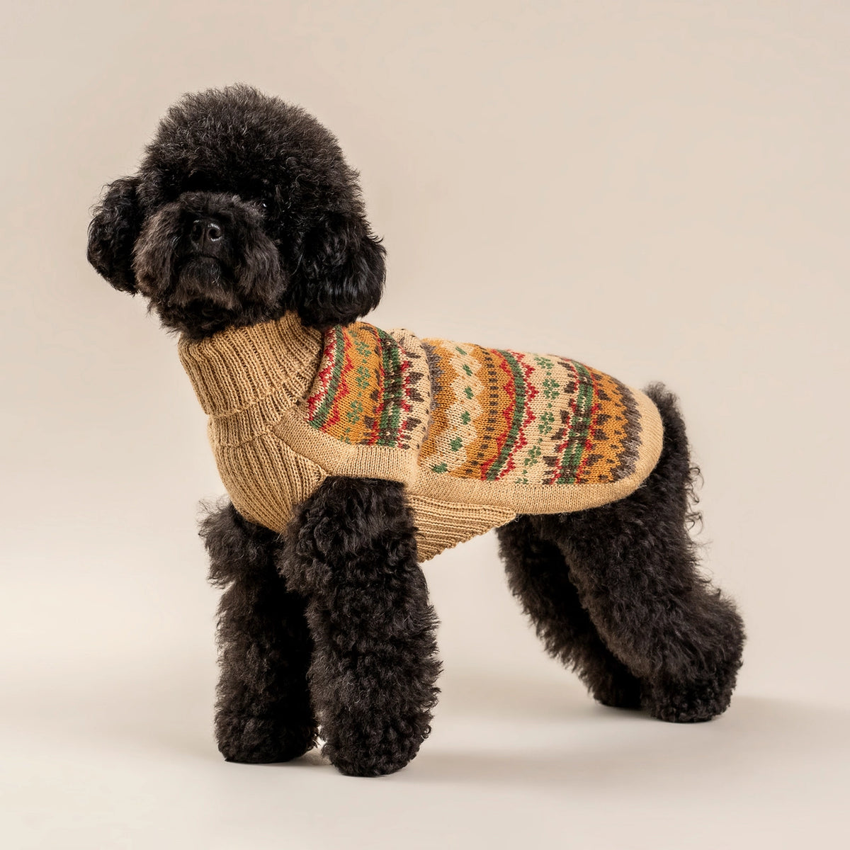 Hundepullover Fair Isle Finn aus Alpaka