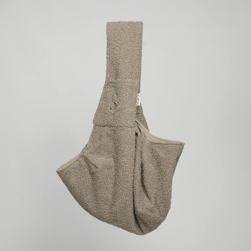 Staey Hundetragetasche AVA Teddy Beige