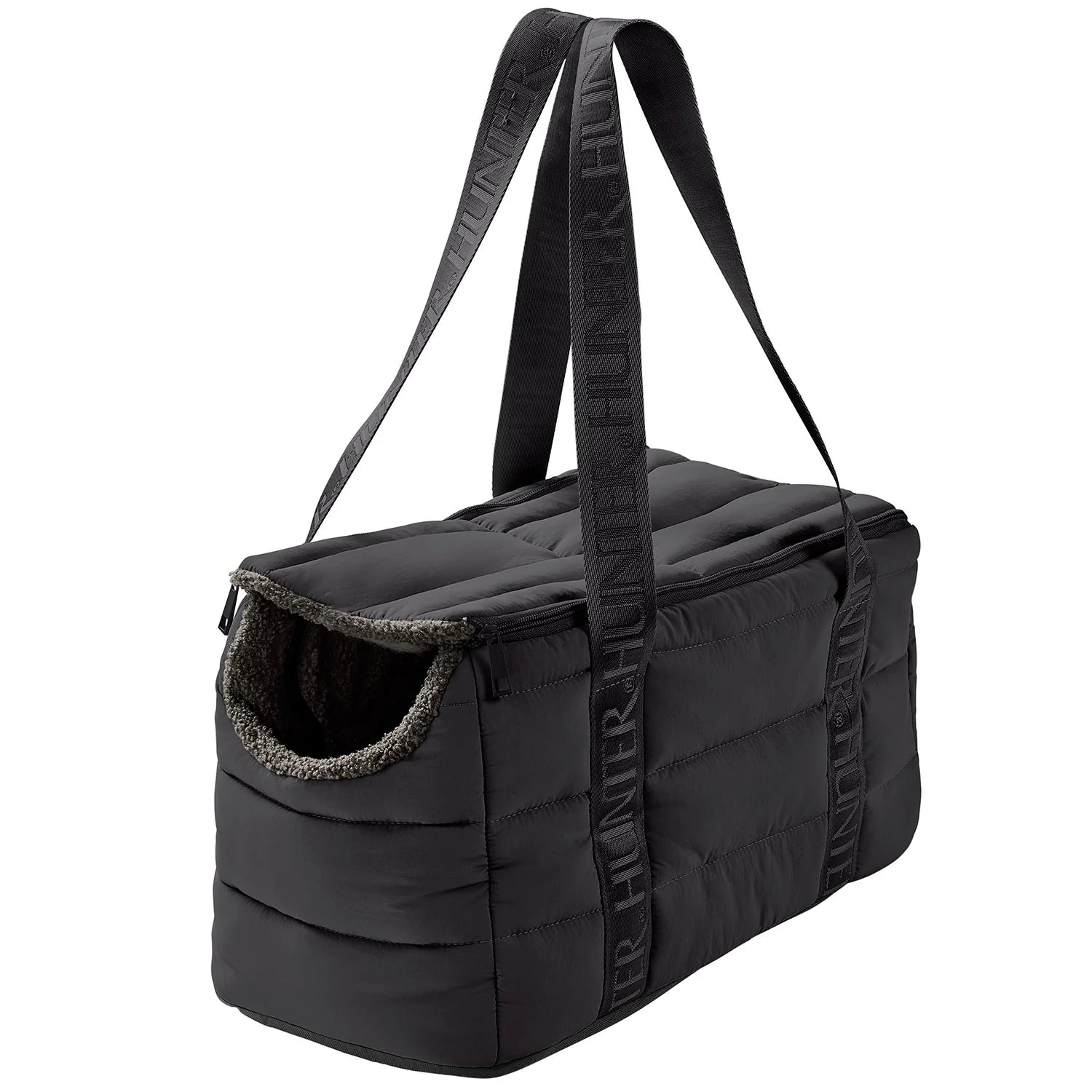 2-in-1 Hundetasche & Decke SEOUL Schwarz