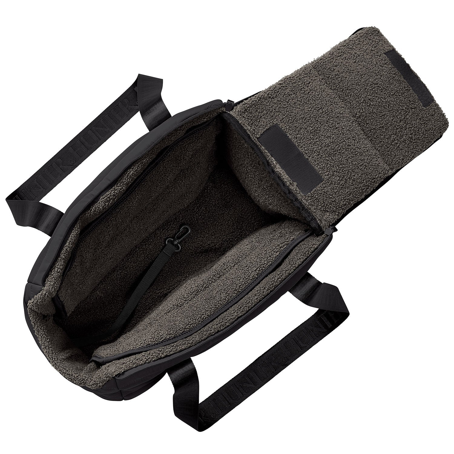 2-in-1 Hundetasche & Decke SEOUL Schwarz