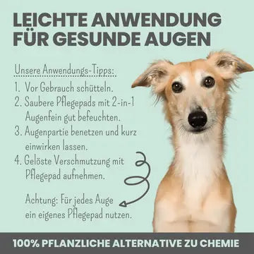 noms+ 2-in-1 Augenfein Reinigung & Pflege mit kolloidalem Silber