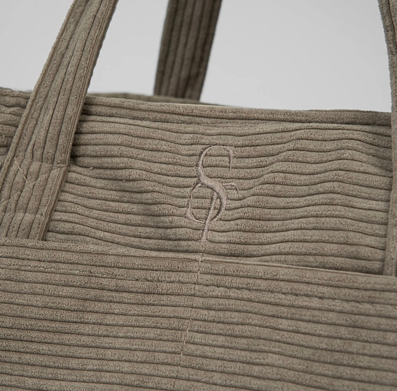 Hundetragetasche Vilda Cord Taupe