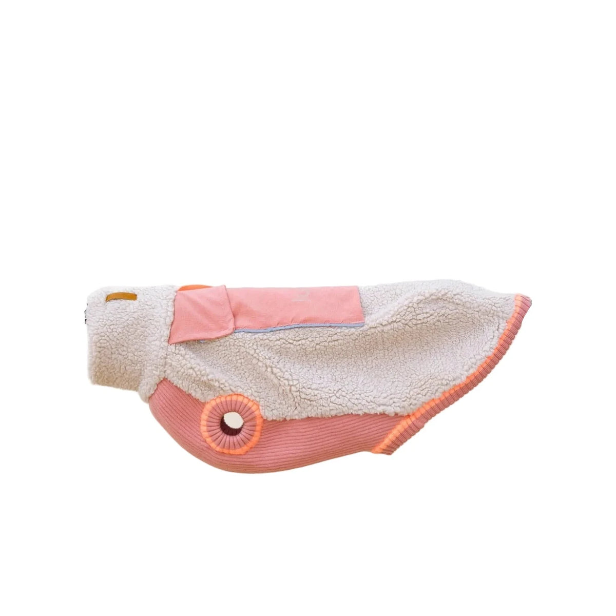 lumiies® Sport Racer Hundepollover aus Teddy-Sherpa-Fleece