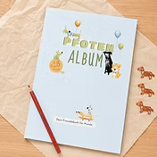 Pfotenalbum - Das Freundebuch für Hunde