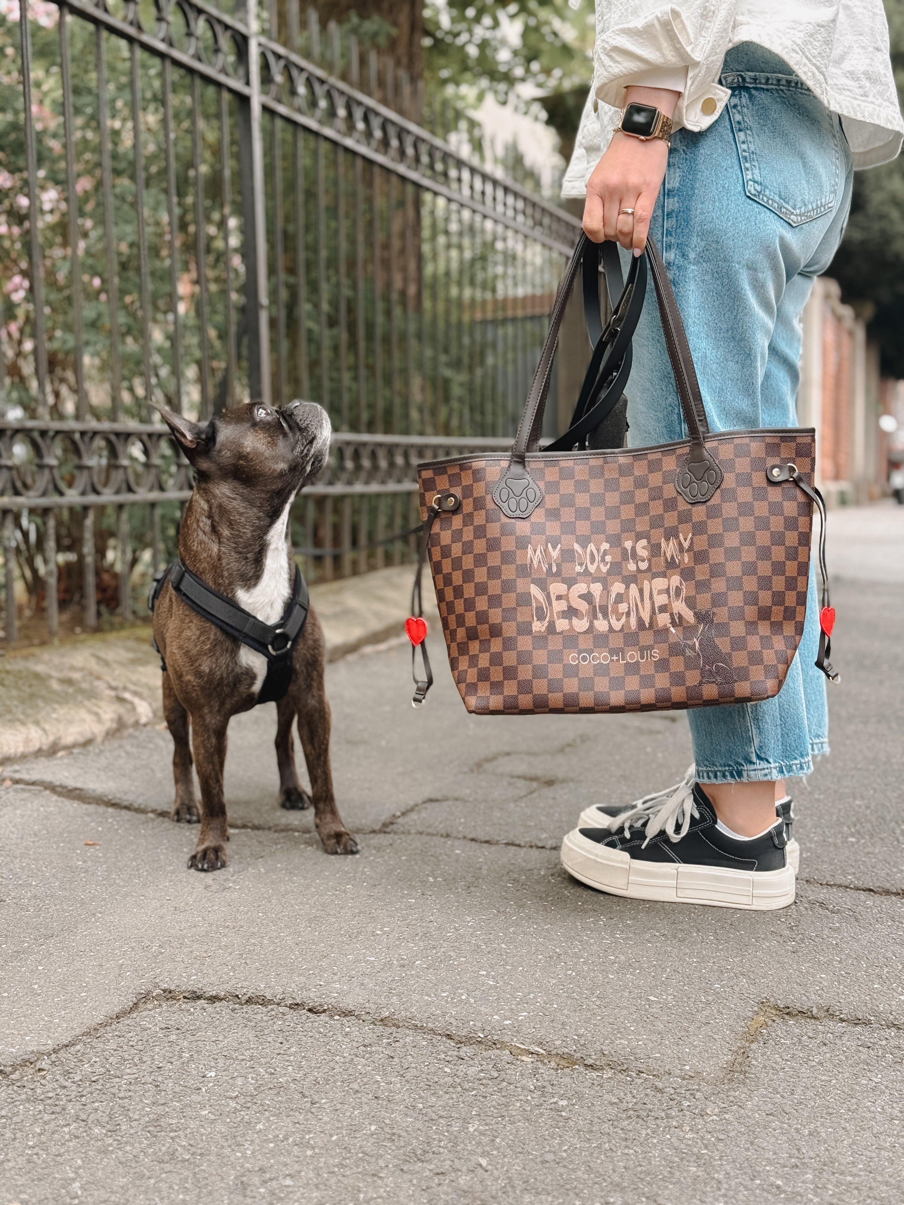 COCO + LOUIS L❤️VE Bag mit Deinem Hund personalisierbar