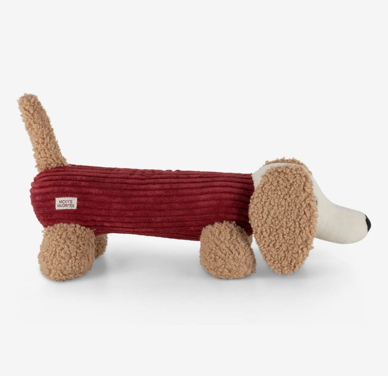 Hundespielzeug Dackel Micky Merlot