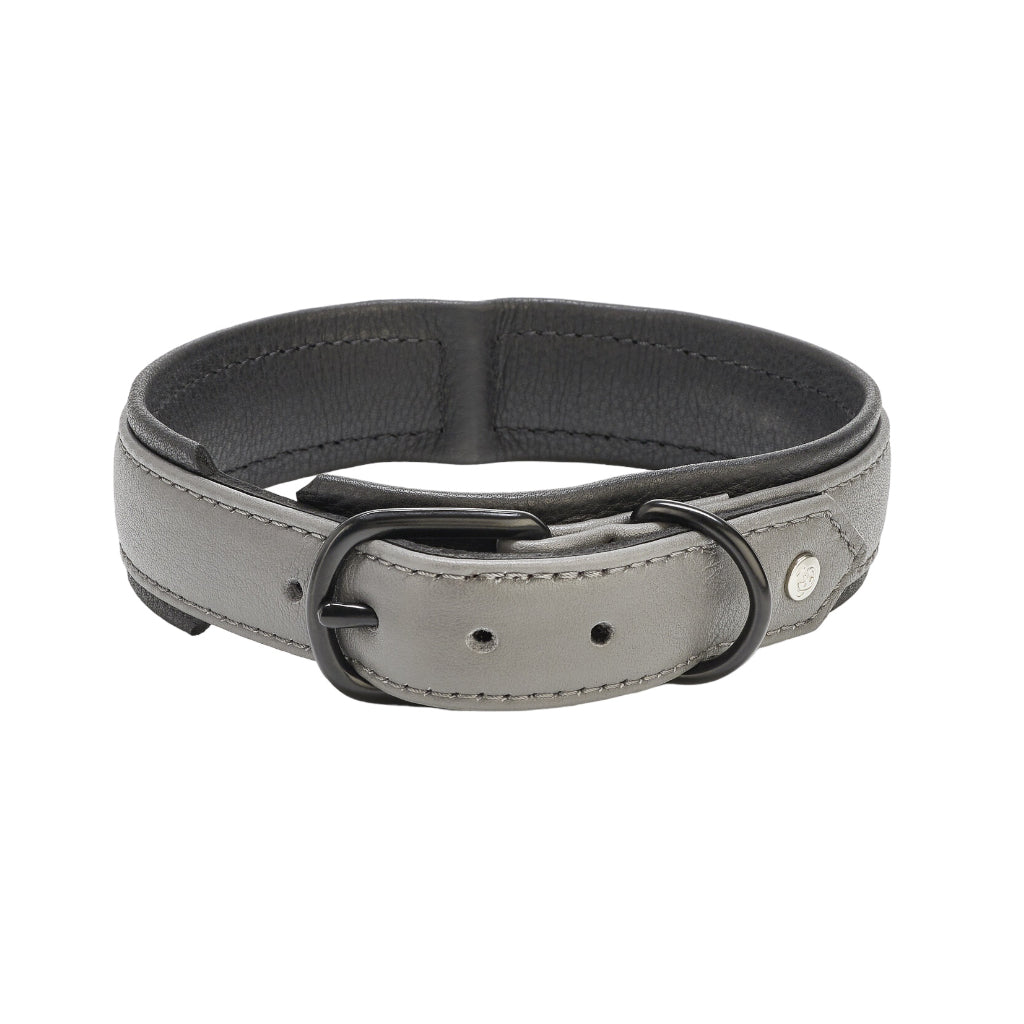 Halsband AMICI Nappaleder Anthrazit - Laboni