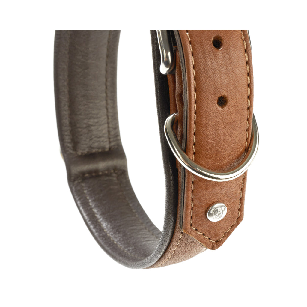 Details Halsband AMICI Nappaleder Cognac - Laboni