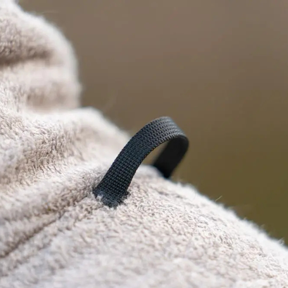 Aufhängeschlaufe Hundebademantel DRYING COAT Sand - non-stop dogwear