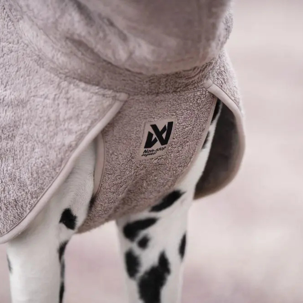 Außenschicht Hundebademantel DRYING COAT Sand - non-stop dogwear