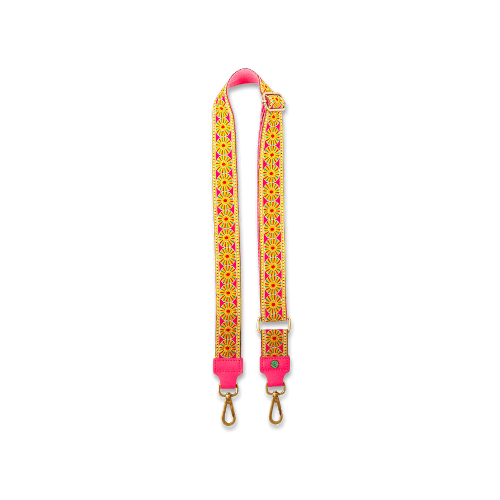 Taschenriemen Bagstrap Yellow Flower - Dog With A Mission - DWAM