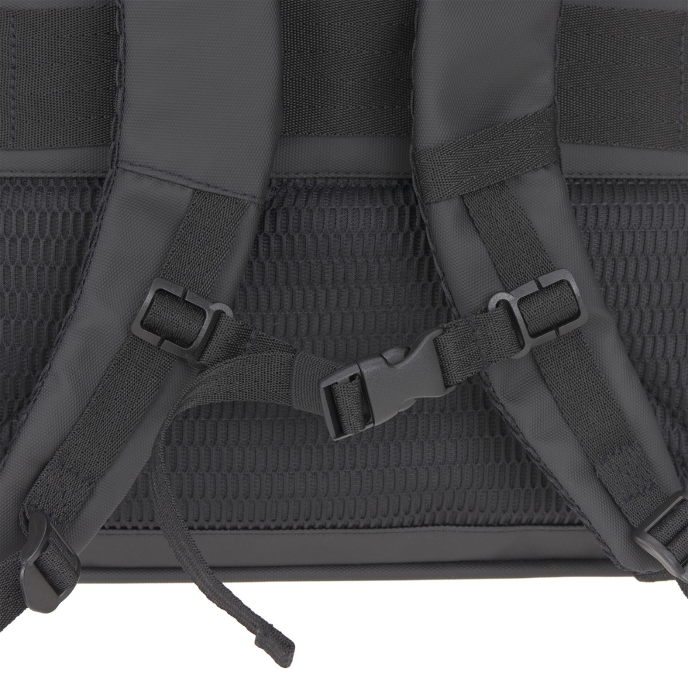 Befestigung Tragegurt PALOPA Rolltop Backpack Rucksack YOSKA Black