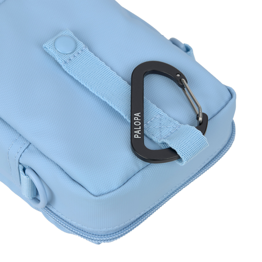 Befestigungskarabiner Leckerlibeutel Dog Snack Bag Greta L Light Blue - PALOPA