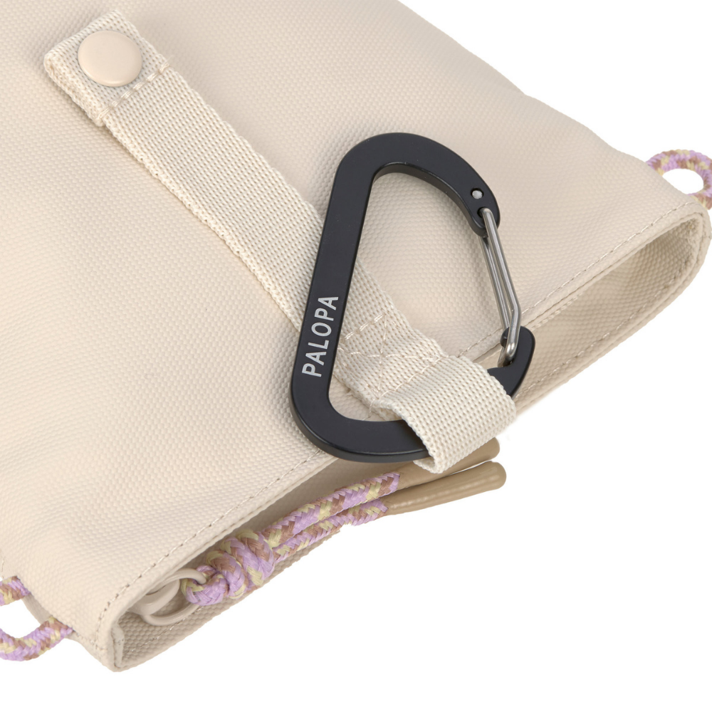 Befestigungskarabiner Leckerlibeutel Dog Snack Bag Karl M Creme - PALOPA