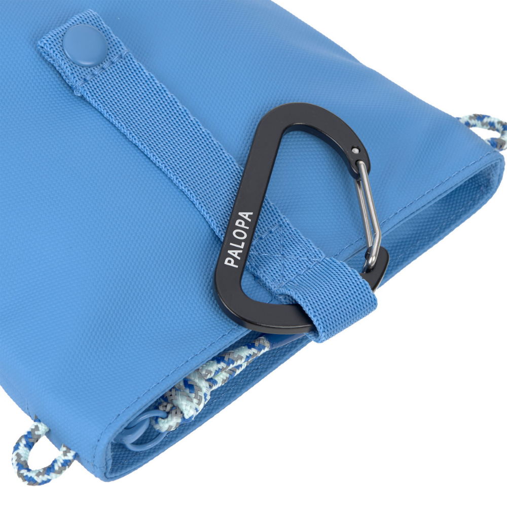 Befestigungskarabiner Leckerlibeutel Dog Snack Bag Karl M Sky Blue - PALOPA