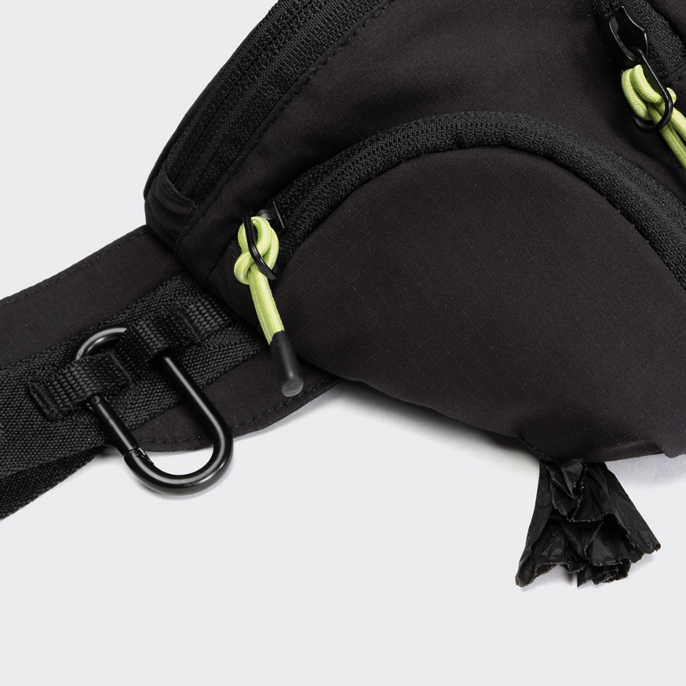 Befestigungskarabiner Cloud7 AKTIV Gürteltasche Black