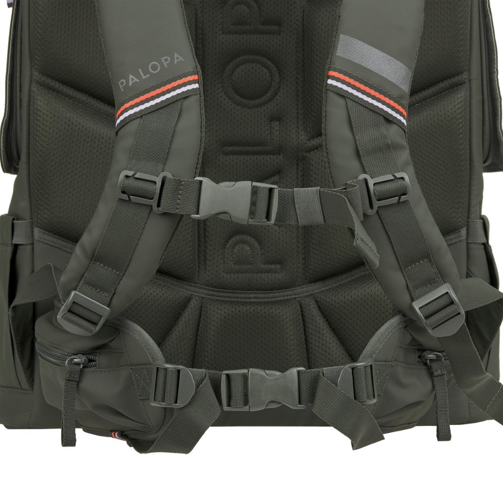 Befestigungsschnallen PALOPA Hunderucksack KARI Dark Olive