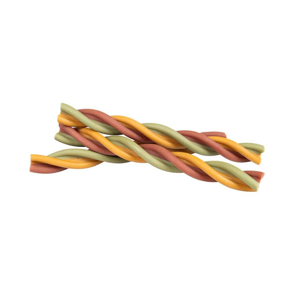 Beispielinhalt Dental Kausnack Garden Bites Fruity Dental Twizzlers - DUVO+
