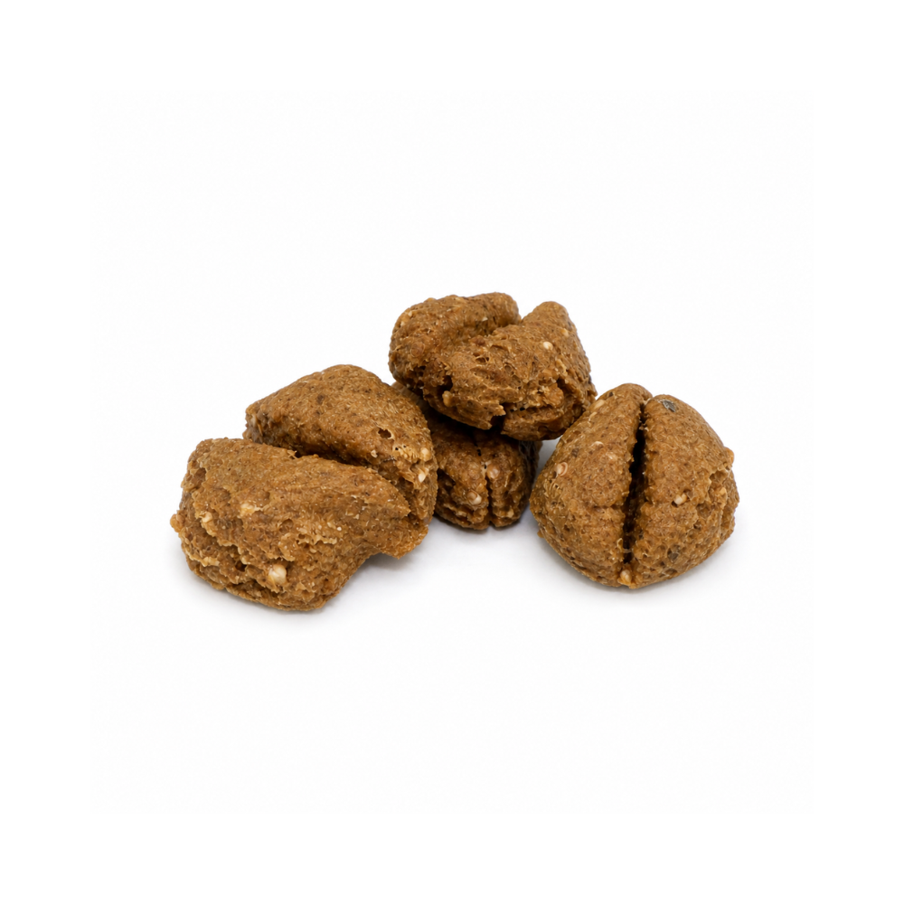 Beispielinhalt Crunchy Balls Banana & Peanutbutter Hundekekse - LOVIN'DOG