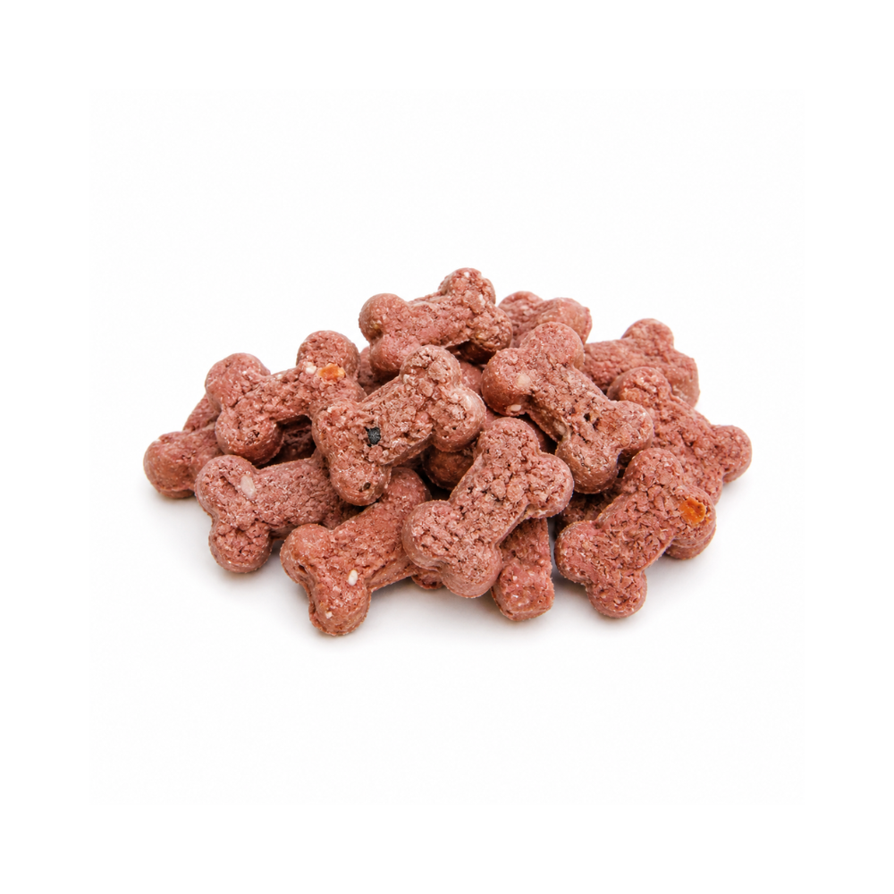 Beispielinhalt Crunchy Bones Wild Hundekekse - LOVIN'DOG