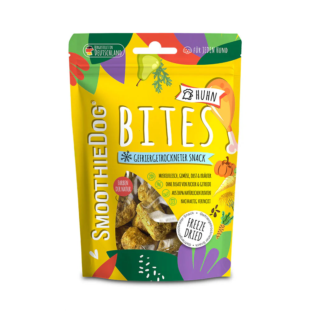 SmoothieDog Bites Huhn gefriergetrocknet