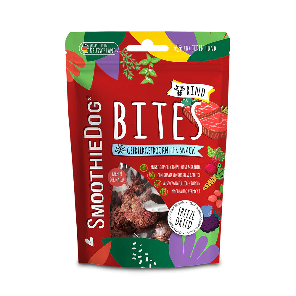 SmoothieDog Bites Rind gefriergetrocknet
