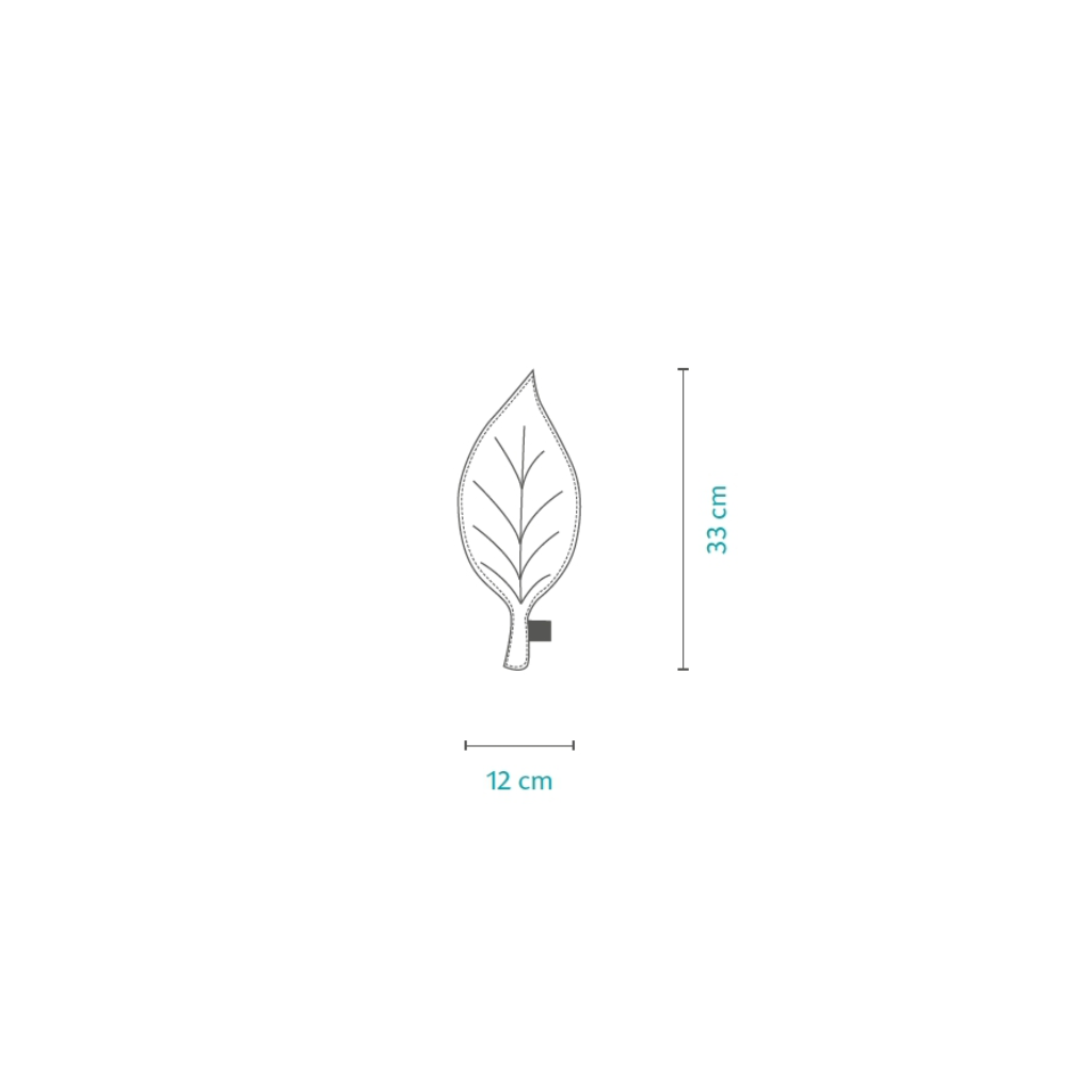 Maße Hundespielzeug Blatt MIMMO Magnolia - 2.8 designs for dogs