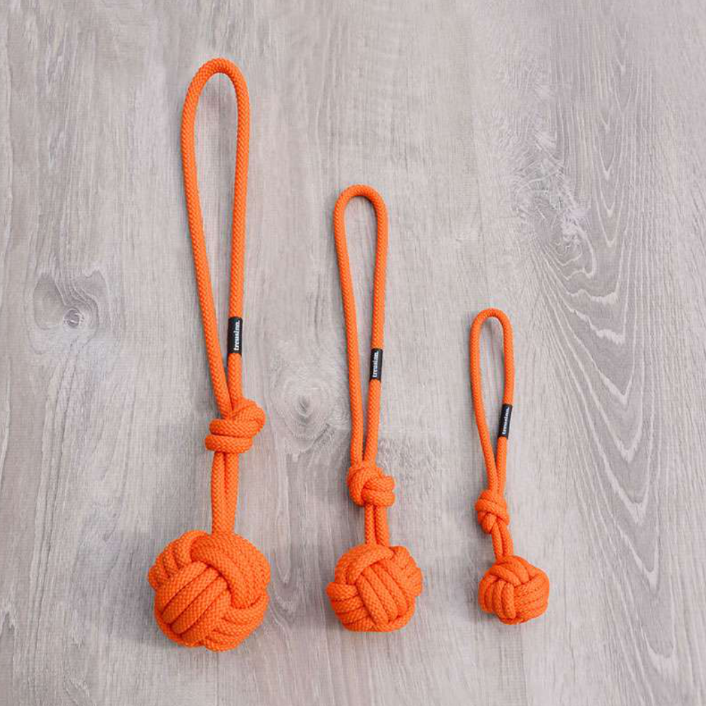 Größenübersicht Tau-Spielzeug BOLLY Orange - limited edition - treusinn