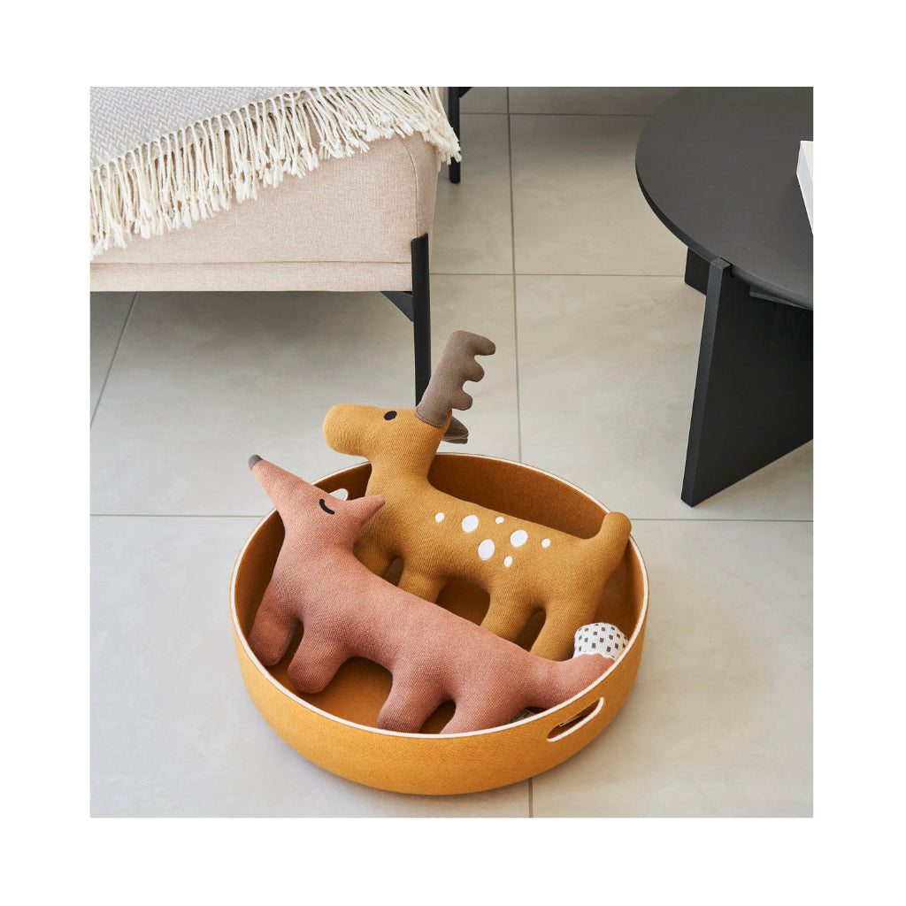 Bosco Stofftier Fuchs Ziegel & Reh Ocker - MiaCara