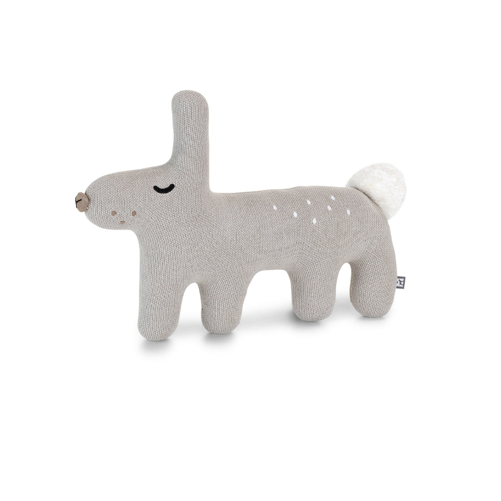 Bosco Stofftier Hase Grau - MiaCara