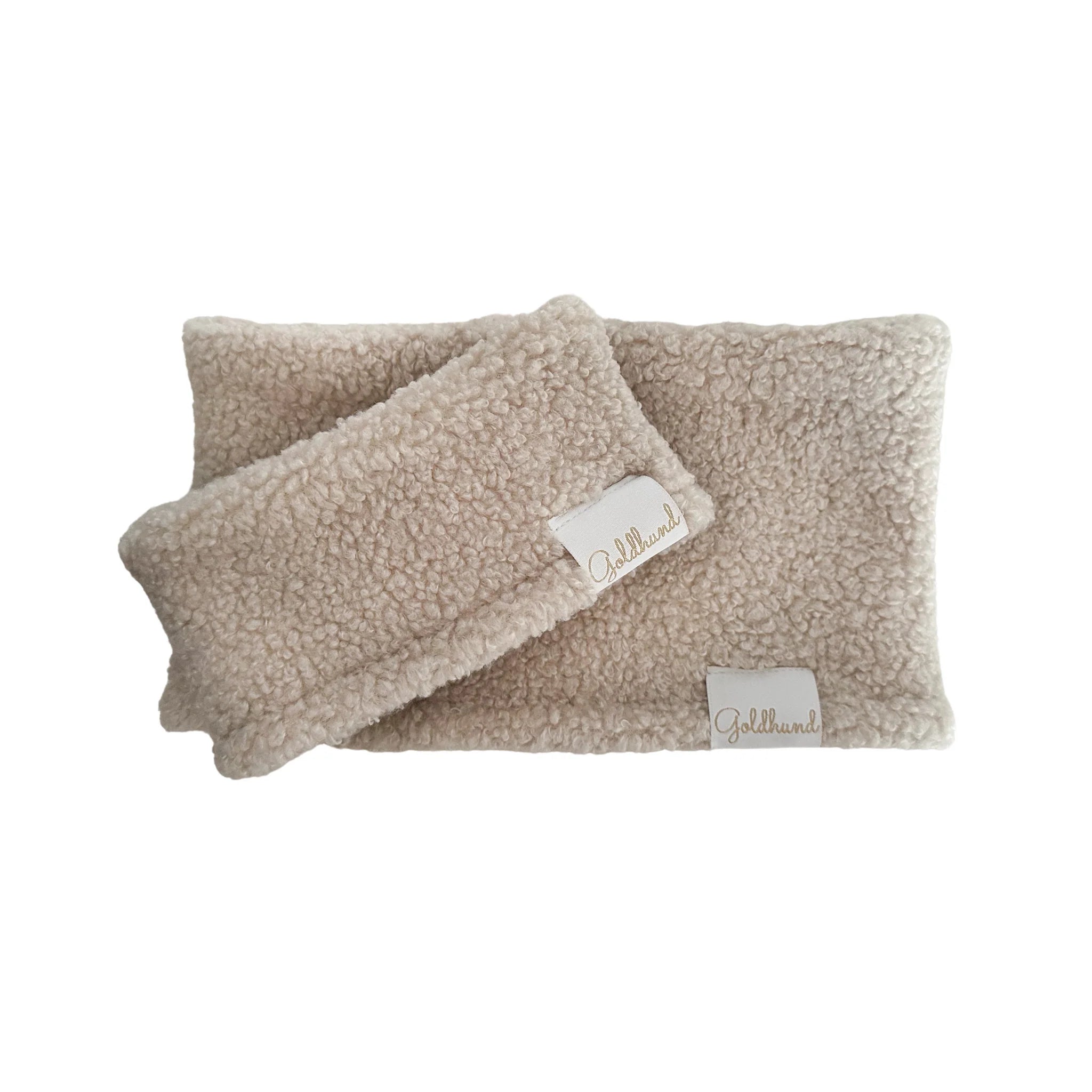 Größenvergleich Hundeloop TEDDY Beige - Goldhund