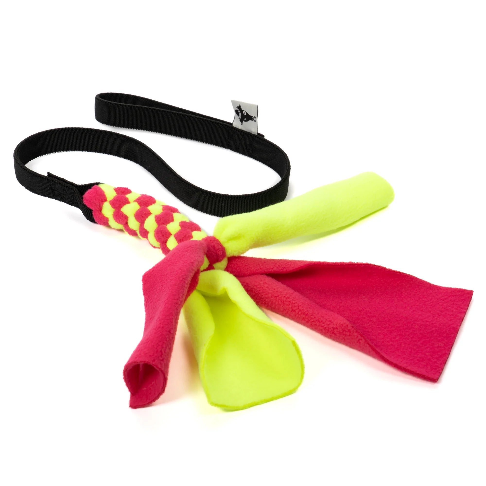 KARMA HUND Bungee-Tau Fleece Magnet & Neon Yellow