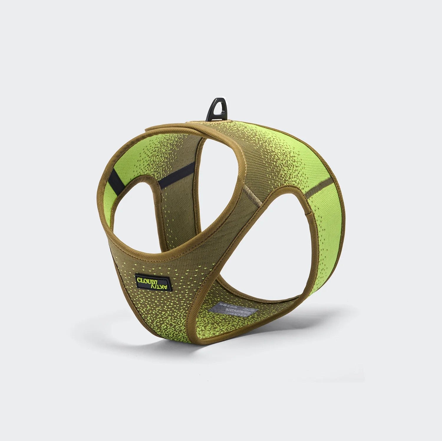 Cloud7 AKTIV V-3 Westengeschirr Knit Khaki / Neon Green