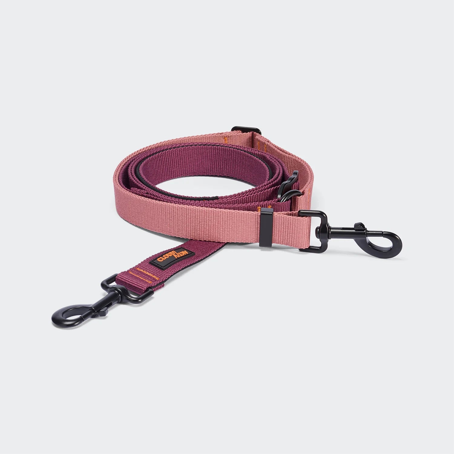 Cloud7 AKTIV Handsfree Hundeleine L-1 Aubergine Soft Rose