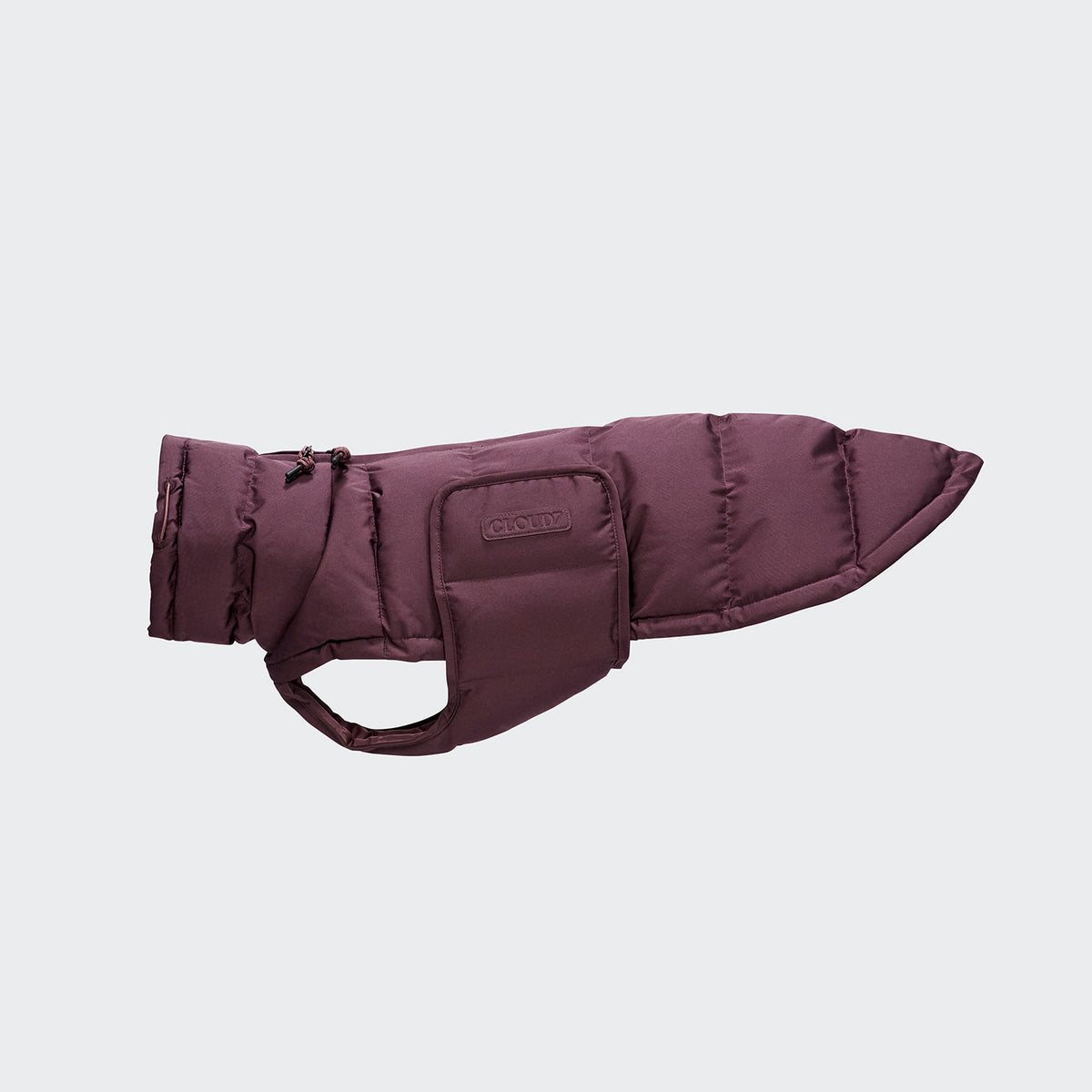 Cloud7 Hundemantel Winter ALASKA Dackel Aubergine