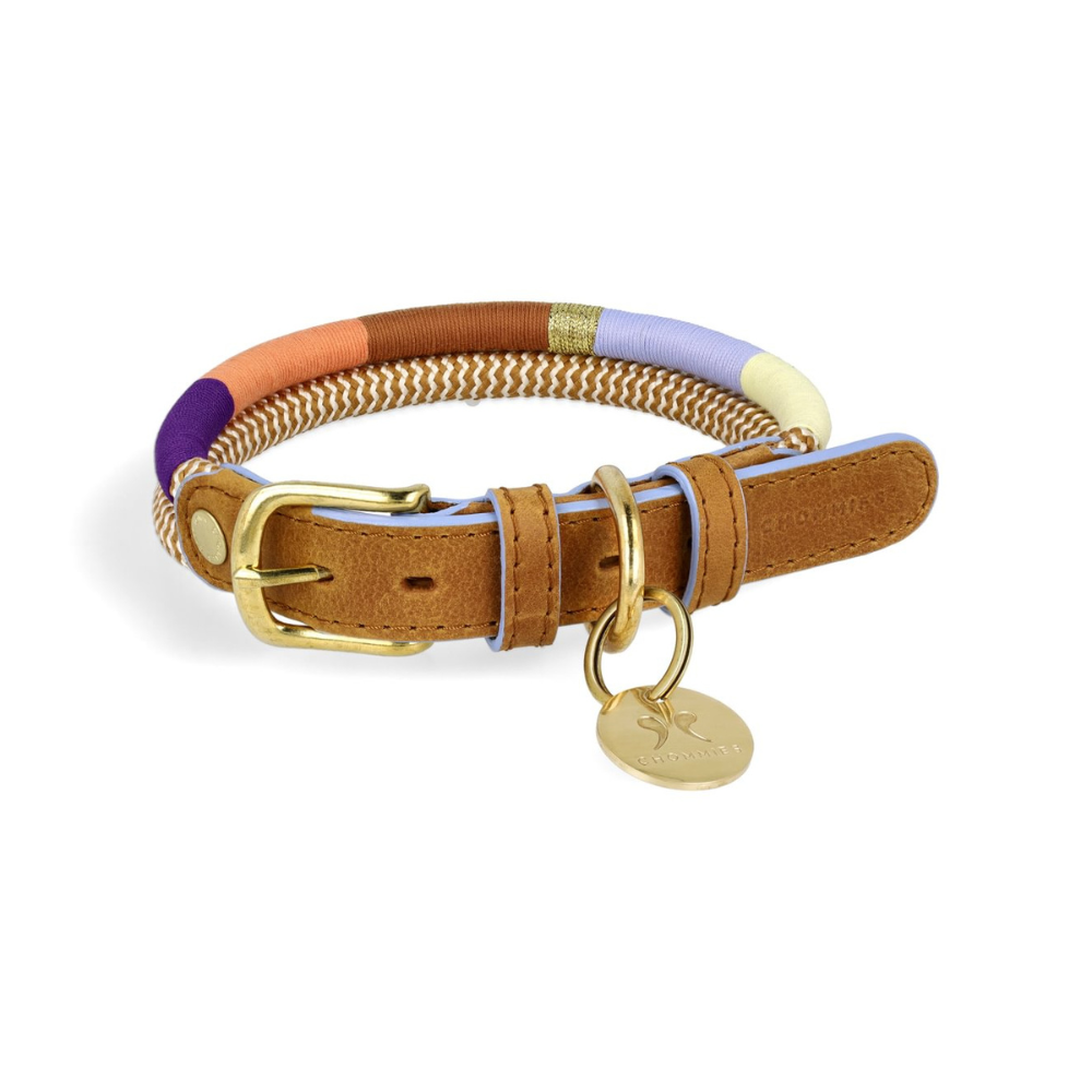 Chommies Adjustable Dog Collar Halsband Summer