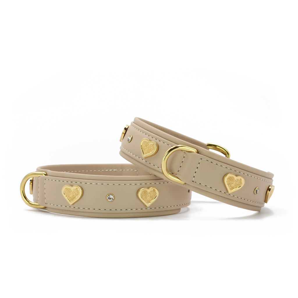 Halsband Ciao Mamma - Limited Edition Elfenbein - Maul Ledermanufaktur