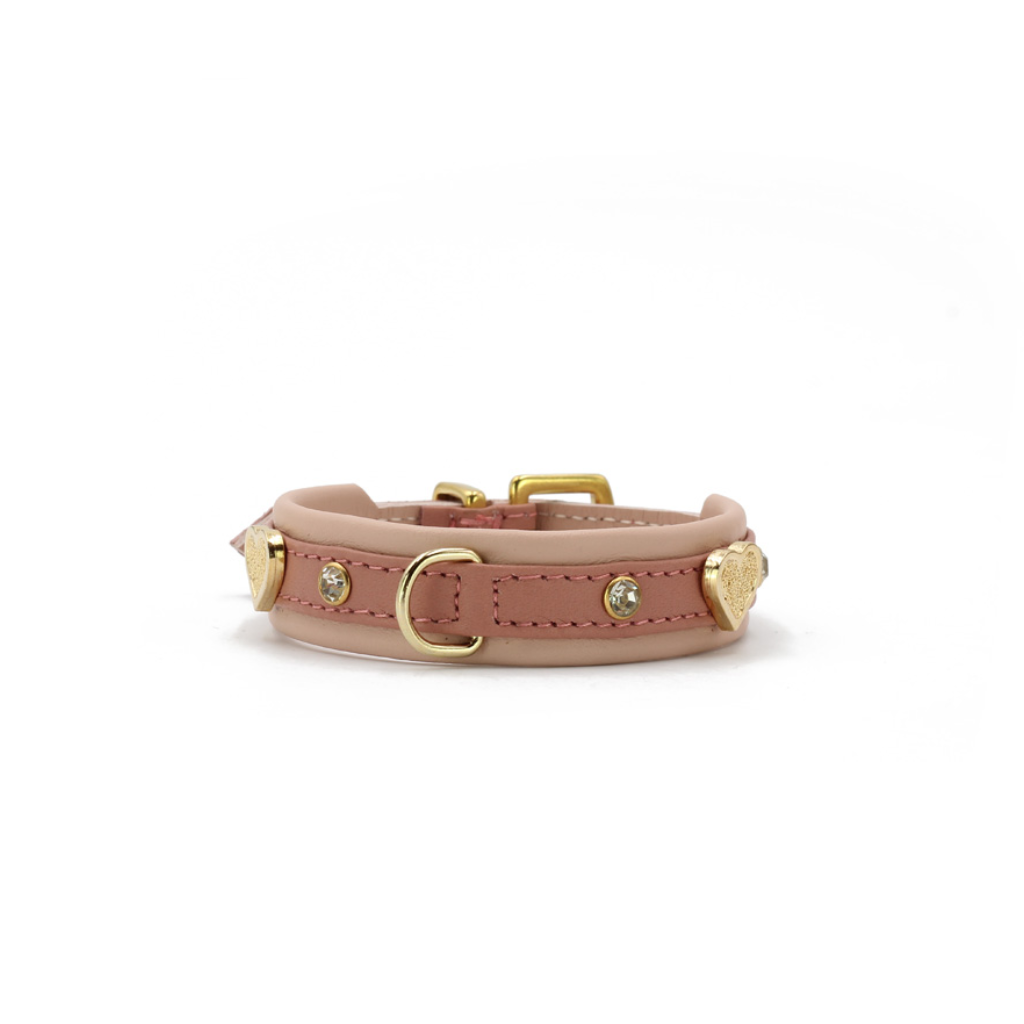 Details 2 Halsband Ciao Mamma Altrosa - Limited Edition - Maul Ledermanufaktur