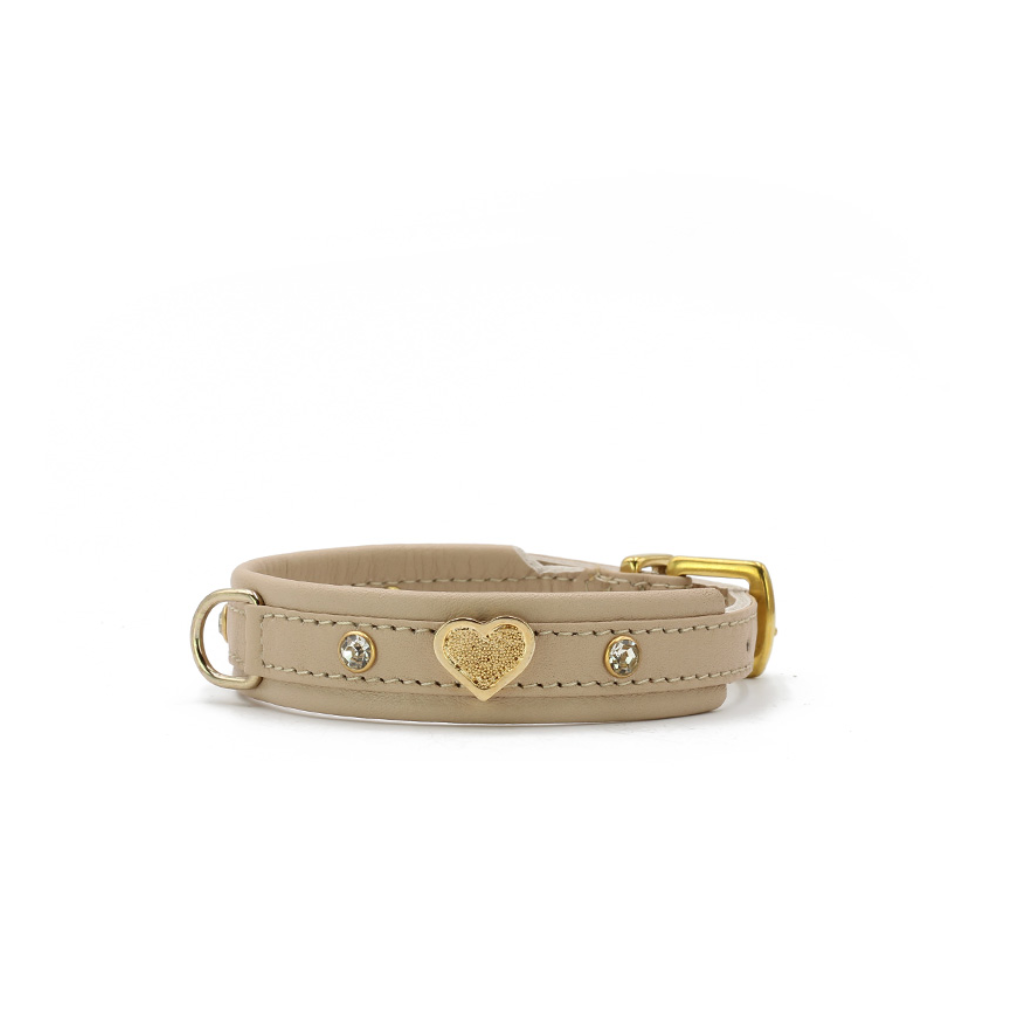 Details Halsband Ciao Mamma Elfenbein - Limited Edition - Maul Ledermanufaktur