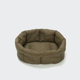Cloud7 Hundebett LAZY Mélange Olive Hundekissen
