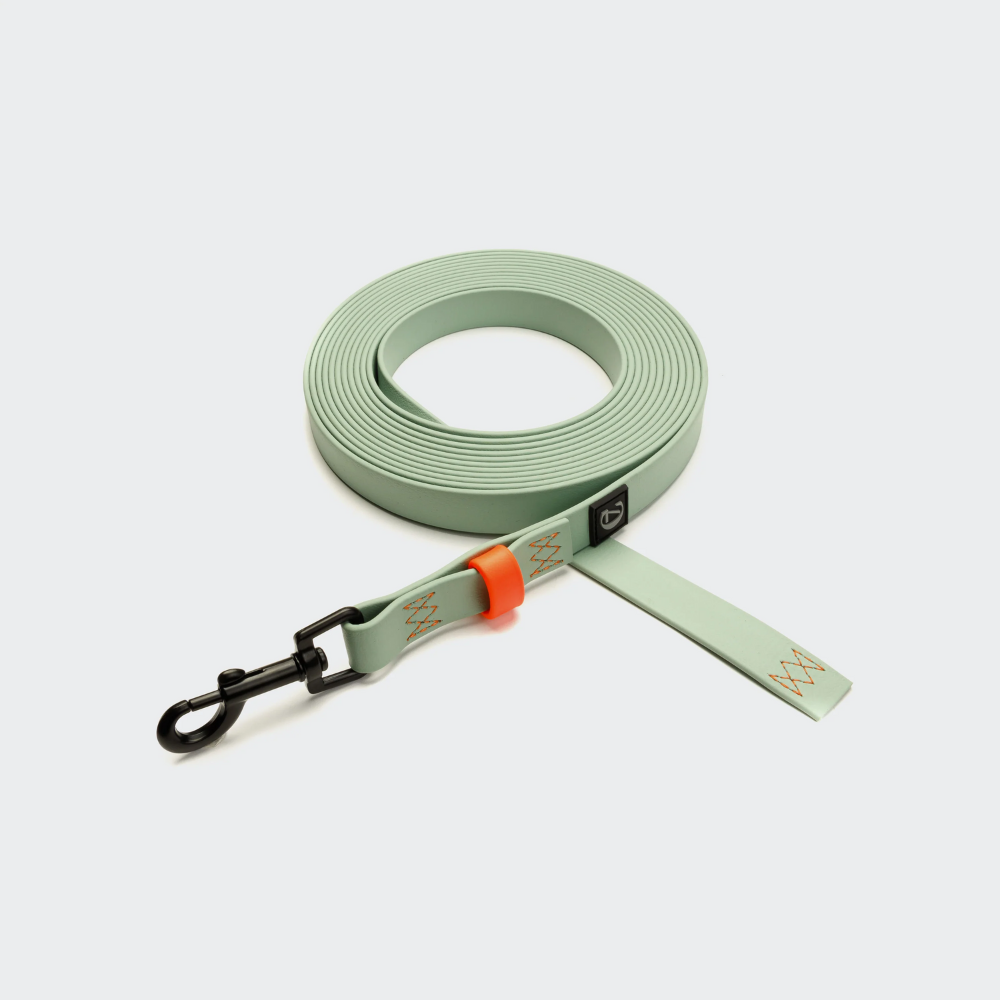 Cloud7 Schleppleine BioThane Ipanema Mint-Neon Orange