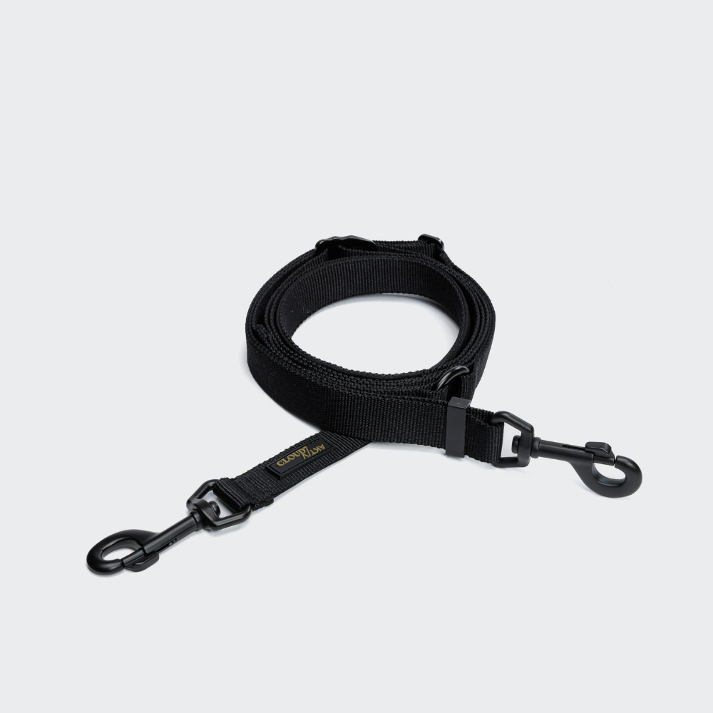 Cloud7 AKTIV Handsfree Hundeleine L-1 Black Größe L