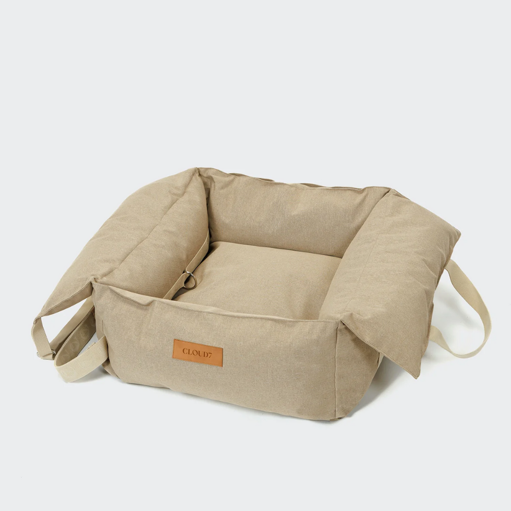 Cloud7 Hundeautositz Getaway Sand tragbar