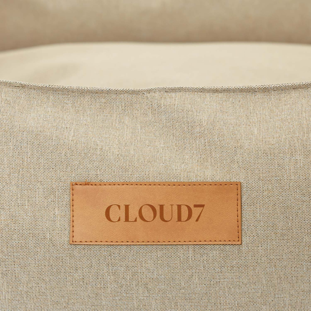 Cloud7 Hundeautositz Getaway Sand tragbar Logo