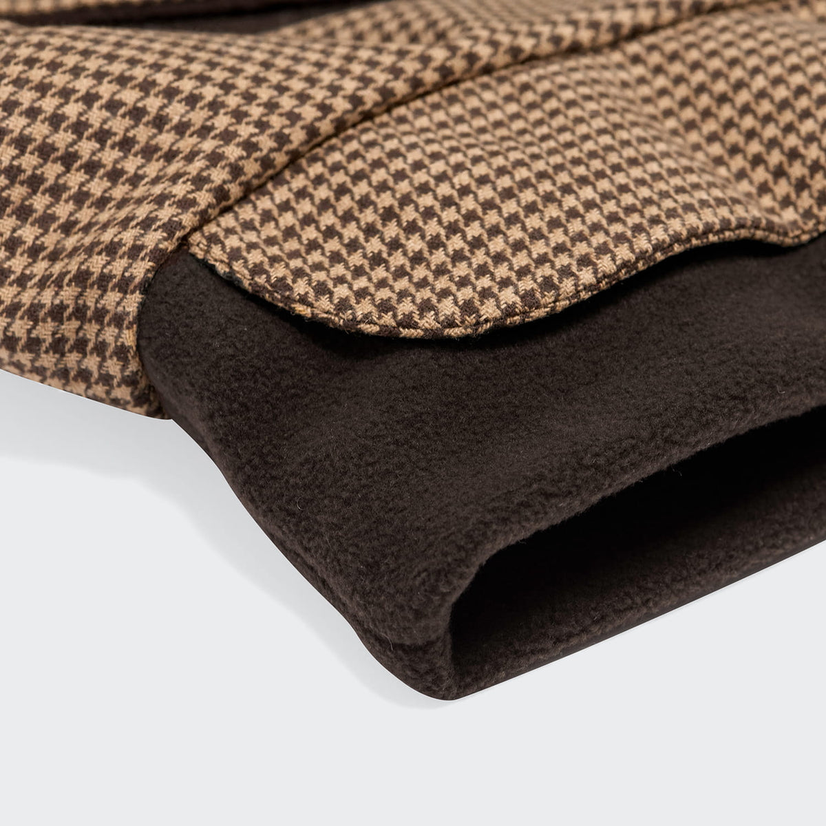 Cloud7 Hundemantel Brooklyn Houndstooth Halsöffnung