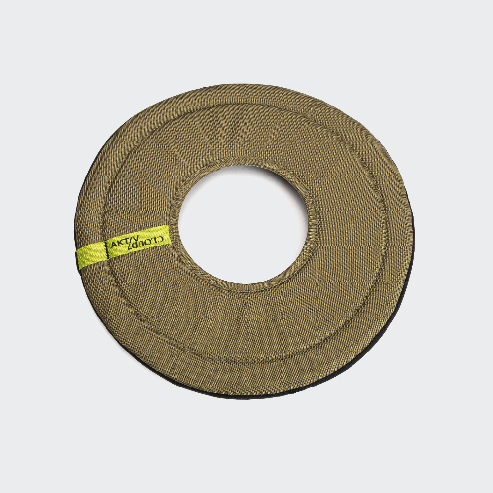 Cloud7 Hundespielzeug Frisbee Aktiv Khaki