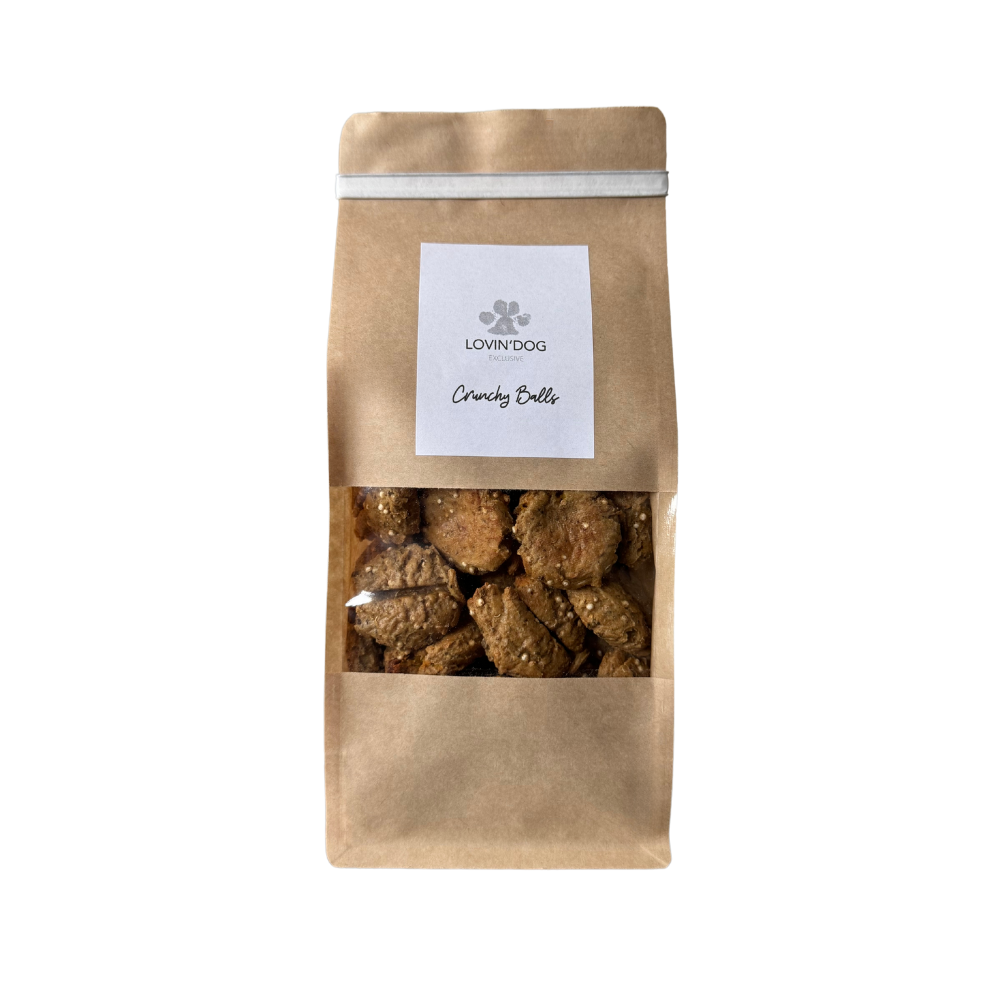 Verpackung Crunchy Balls - LOVIN'DOG