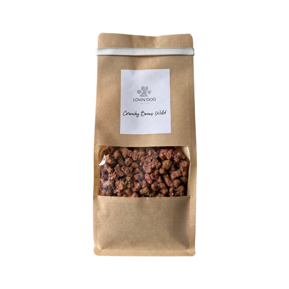 Verpackung Crunchy Bones Wild - LOVIN'DOG