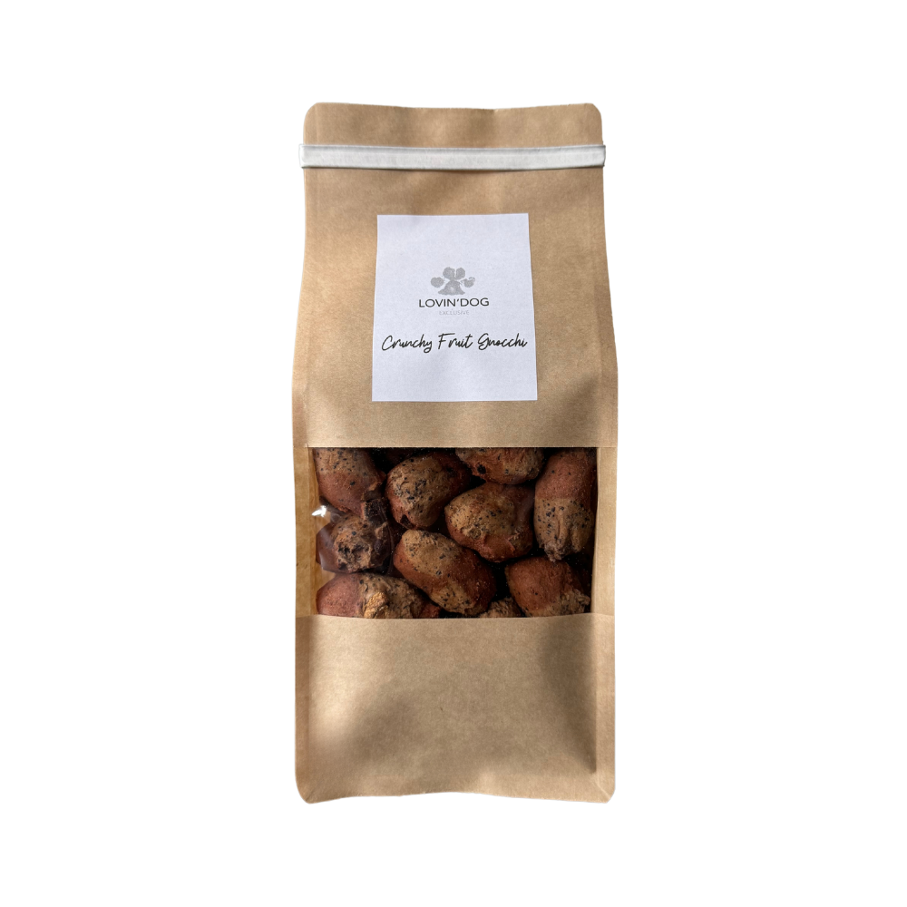 Verpackung Crunchy Fruit Gnocchi - LOVIN'DOG