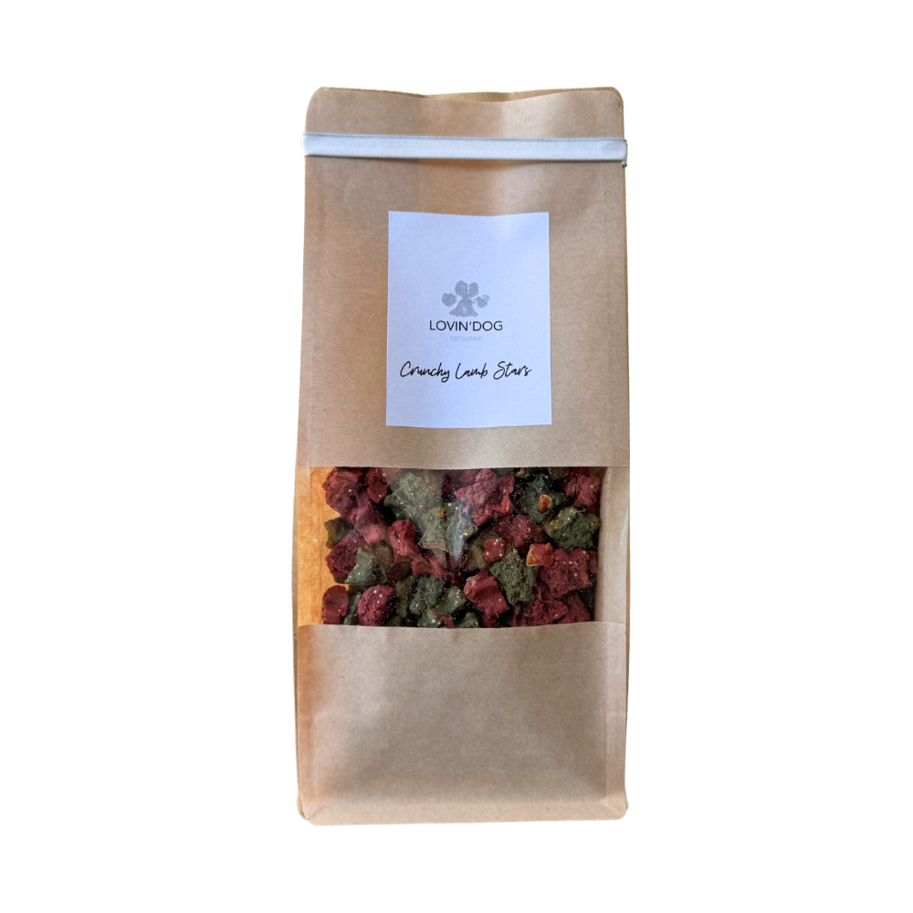 Hundelckerli Crunchy Gemüse Lamm Sterne - LOVIN'DOG